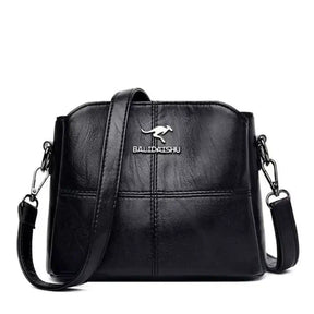 (Compre 1 LEVE 2 UNIDADES) Bolsa Feminina de Couro Nobre Megan® / Elevando seu Estilo a um Patamar Superior