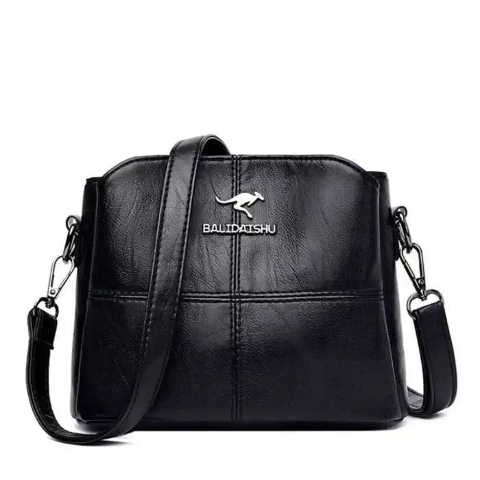 (Compre 1 LEVE 2 UNIDADES) Bolsa Feminina de Couro Nobre Megan® / Elevando seu Estilo a um Patamar Superior