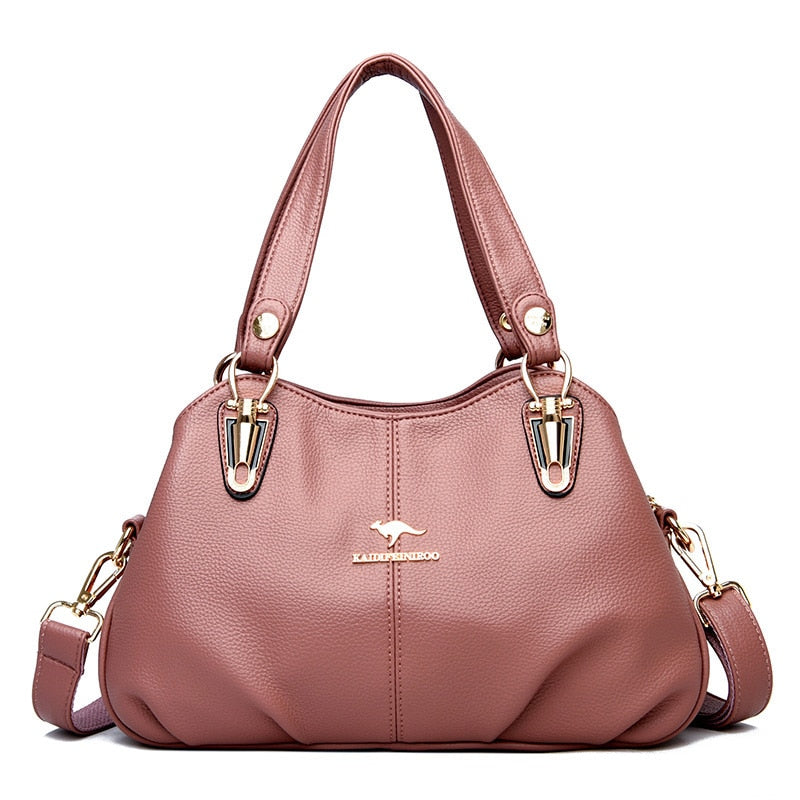 Bolsa Feminina de Couro Luxury