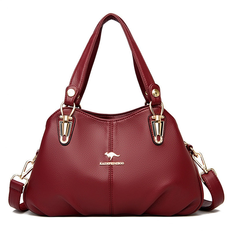 Bolsa Feminina de Couro Luxury