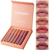 [PAGUE 3, LEVE 6] Kit Batom Sexy Lips Handaiyan + Caixa Exclusiva Edição Limitada - FRETE GRATUITO + ENVIO IMEDIATO